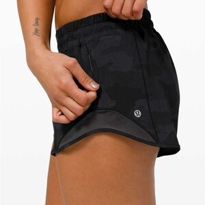 lululemon athletica Hotty Hot Black Camo Women's Shorts